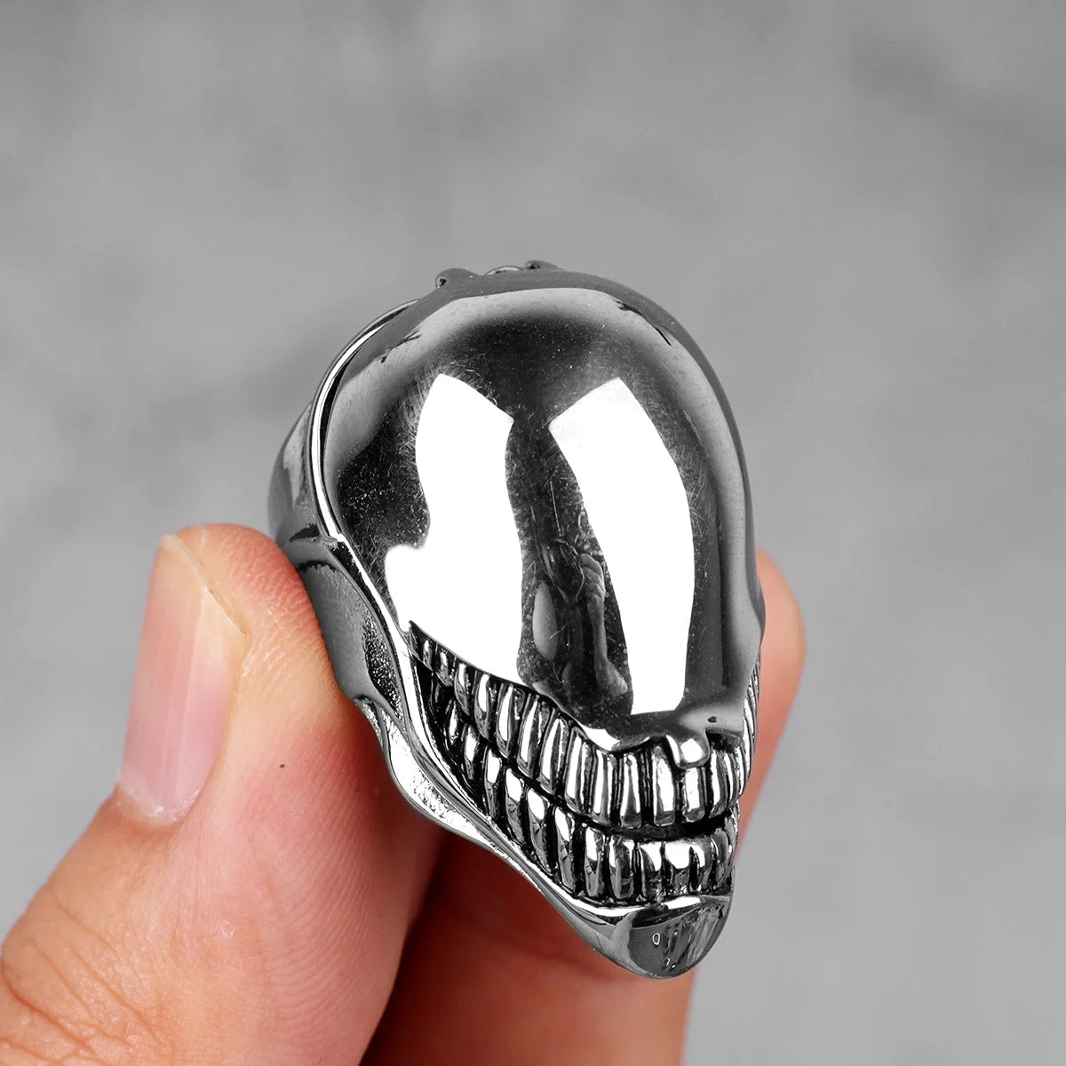 Venom Statement Ring — Stainless Steel