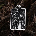 Gothic Satan Goat Stainless Steel Pendant Necklace