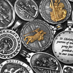 St. Christopher Pendant — Stainless Steel