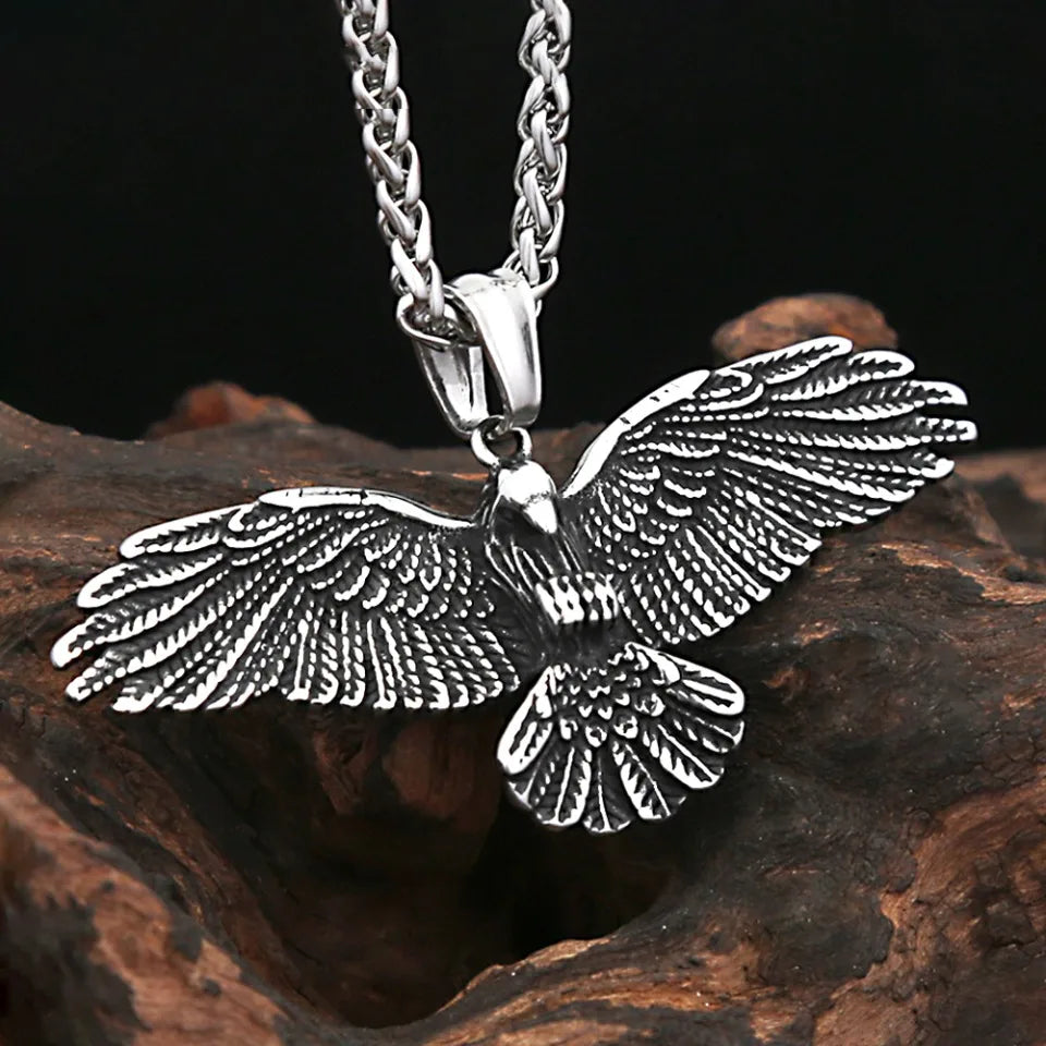 Eagle Pendant — Stainless Steel