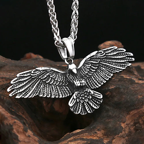 Eagle Pendant — Stainless Steel