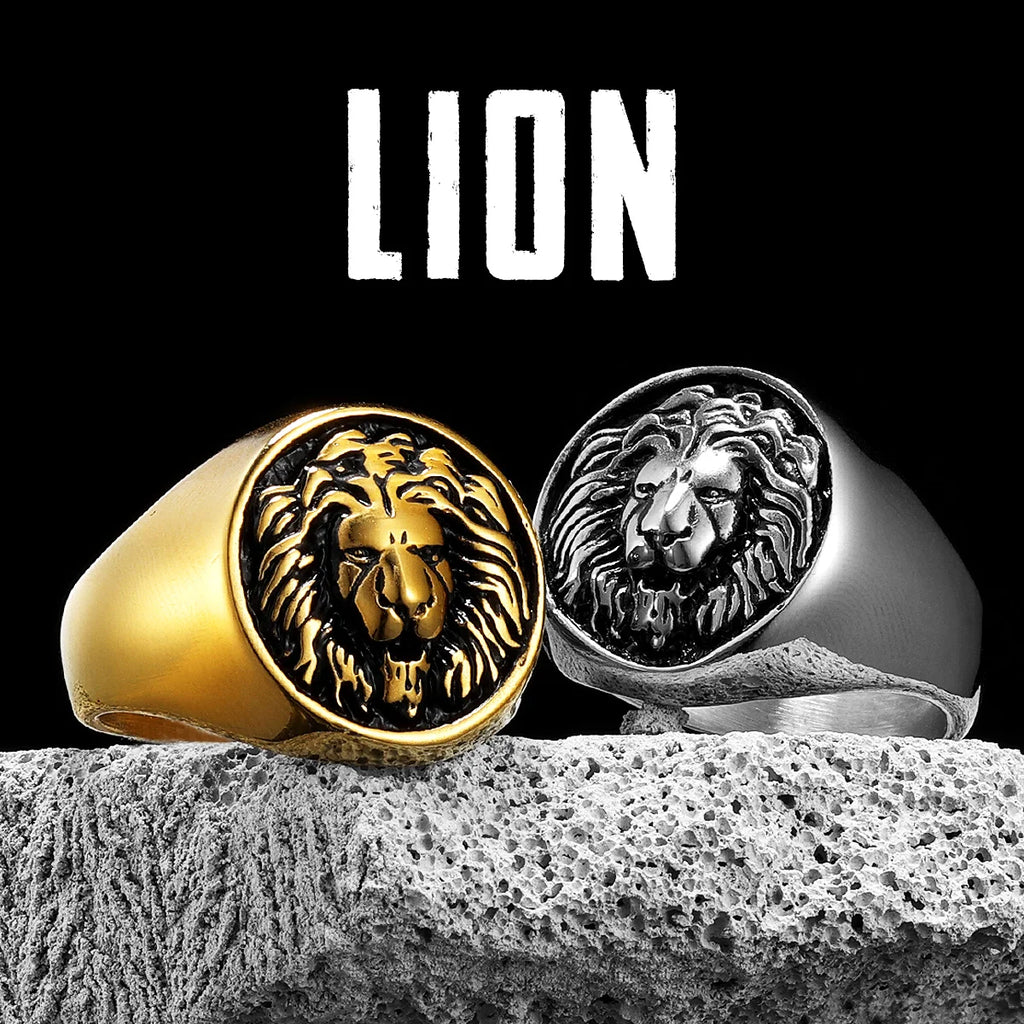 Lion King Ring — Stainless Steel