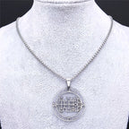 Sigil de Lucifer Raum Necklace — Stainless