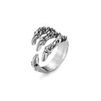 Skeleton Hand Bone Skull Ring — Stainless Steel
