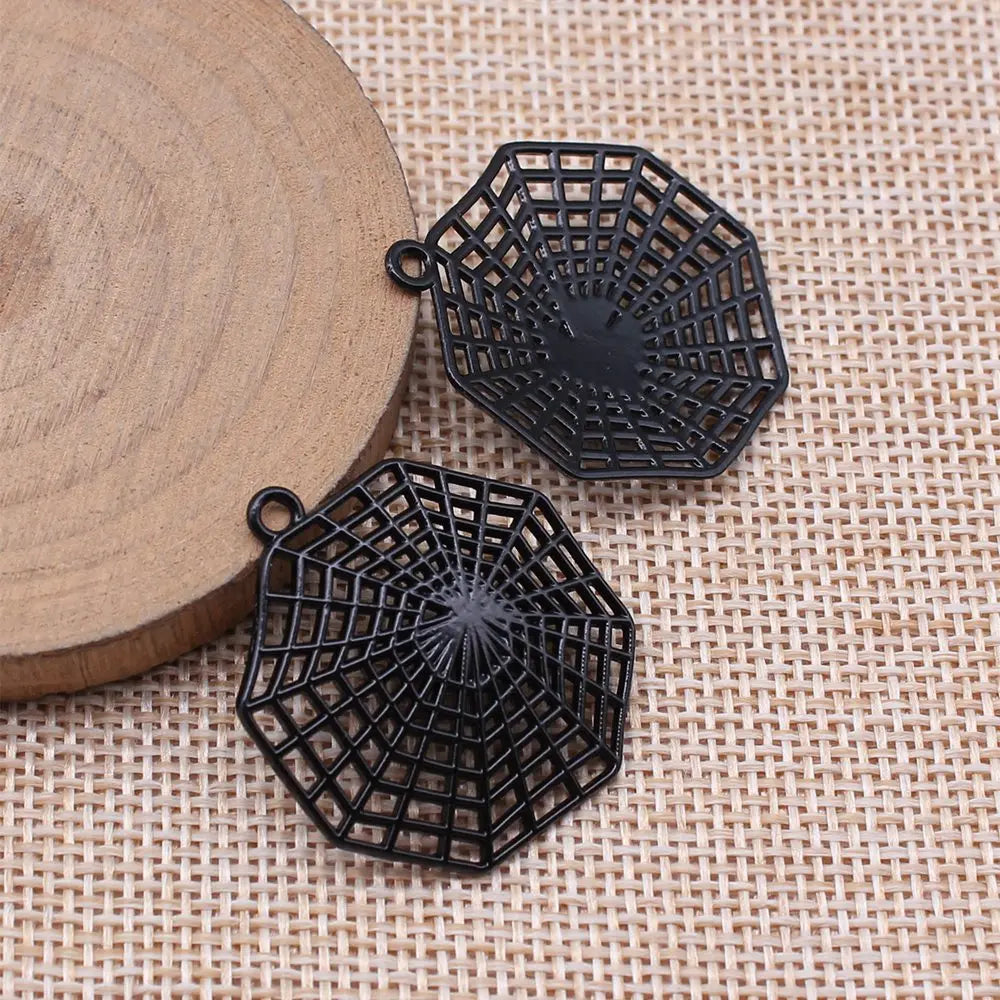 Boho Spider Web Charms Pendant Female Jewelry Bulk Cheapest Items