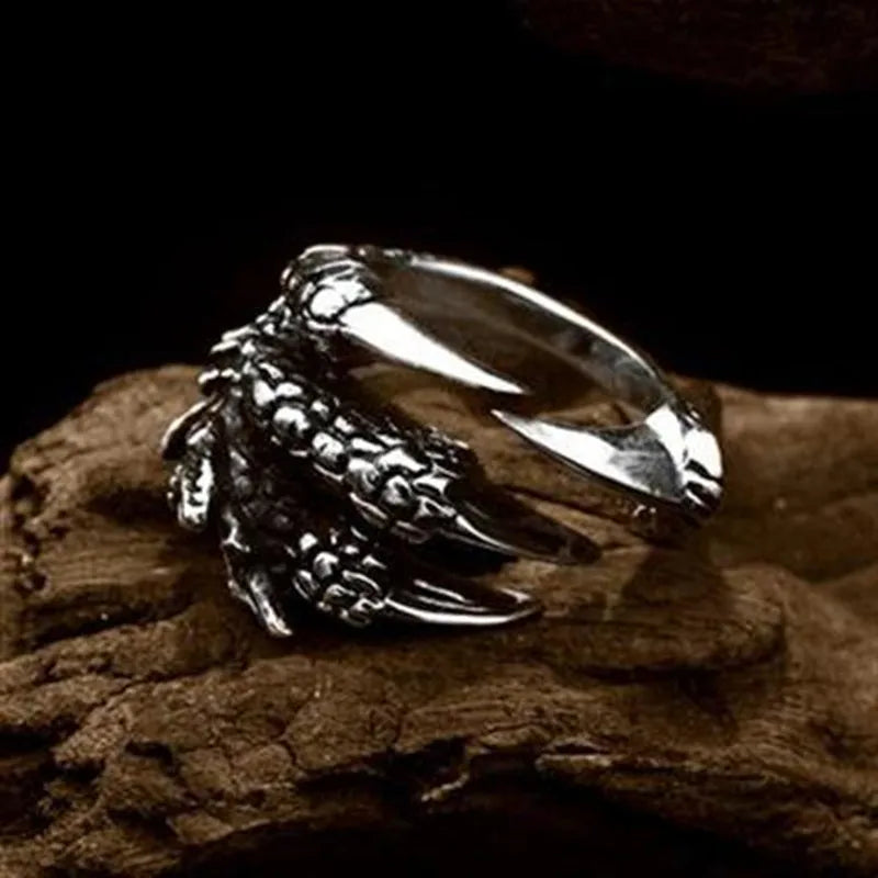 Eagle Steel Ring Retro