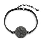 Seven Archangels Stainless Steel Bracelet for Women Men Seal of Solomon Talisman Christian Adjustable Hand Chain