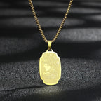 Lion of Judah Coin Pendant Necklace