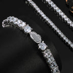 Tennis Bracelet Stainless Steel 3/4/5MM Iced Out
