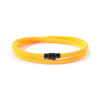 New Minimalist Men's Rope Bracelet Double Layer Survival Bracelet Accessories Boyfriend Gift Magnet Buckle Men's