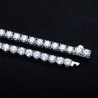 Iced Out Tennis Bracelet 3mm — 925 Silver