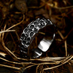 New Gothic 316L Stainless Steel Skull Ring Punk Hip Hop Fashion Skeleton Rings For Men Women Unique Biker Jewelry Halloween Gift