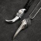 Domineering retro dragon claw punk animal claw necklace men's fashion bicycle riding lucky jewelry gift