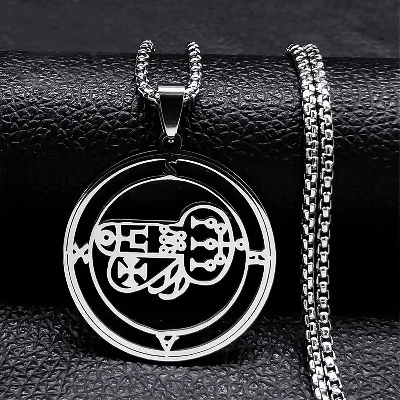 Lilith Demon Seal Necklace — Silver