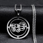 Lilith Demon Seal Necklace — Silver