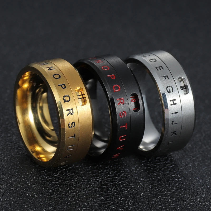 Viking Gothic Finger Spinner Ring — Stainless Steel