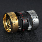 Viking Gothic Finger Spinner Ring — Stainless Steel