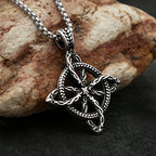 Celtic Stainless Steel Pendant Necklace