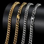 Stainless Steel Cuban Bracelet Miami 6/8MM