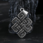 Retro 2024 New Punk 316L Stainless Steel Viking Celtic Knot And Thor Pendant Necklace For Man Women Couple Gift