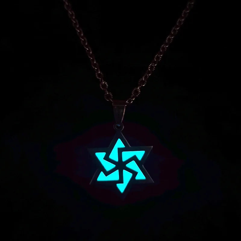Luminous Heart Pendant Necklace — Stainless Steel