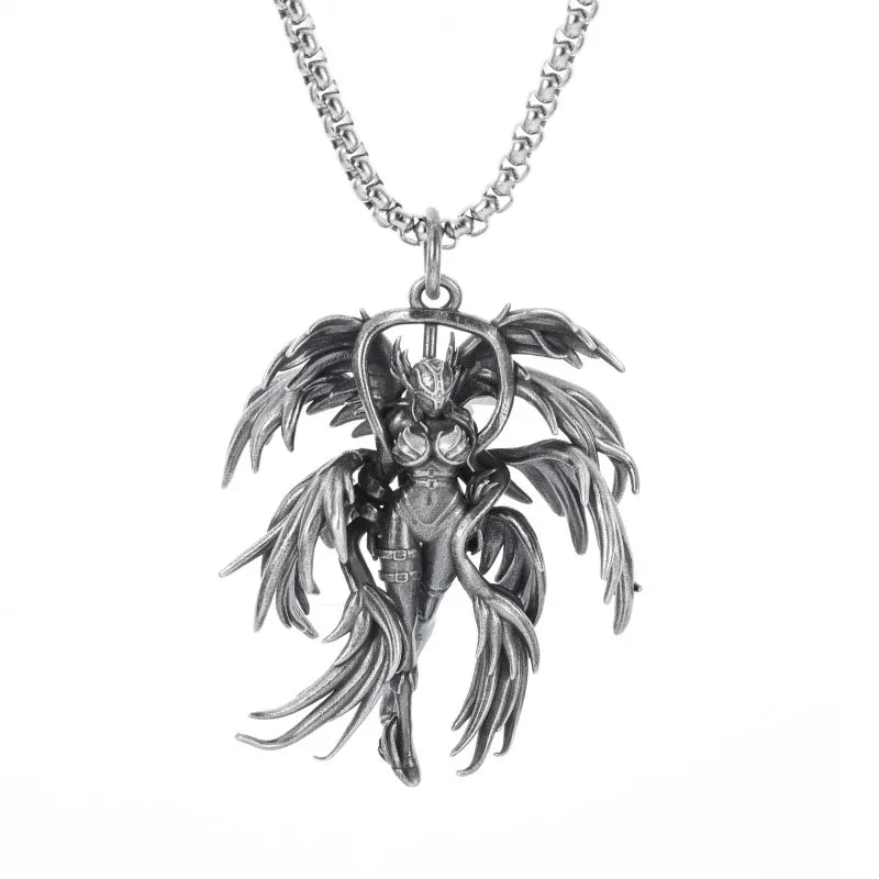 Skull Cross Pendant Necklace