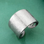 Solomon Seal & Saint Medal Amulet Ring — Stainless Steel
