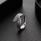 Titanium Steel Octopus Rings Gothic Deep Sea Monster Squid Finger Punk Tentacles Ring Adjustable Size Personality Jewelry Gift