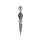 Tibetan Vajra Dagger Pendant Necklace — Stainless Steel