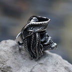Pirate Captain Vintage Gothic Ring — 316L Stainless Steel