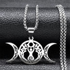 Witchcraft Stainless Steel Pendant Necklace