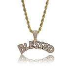 Hip Hop Iec Out Put Crystal Zirconia Dollar Sign Pendant Necklace Fashion Punk Cool Rock Rap Party Jewelry Accessories
