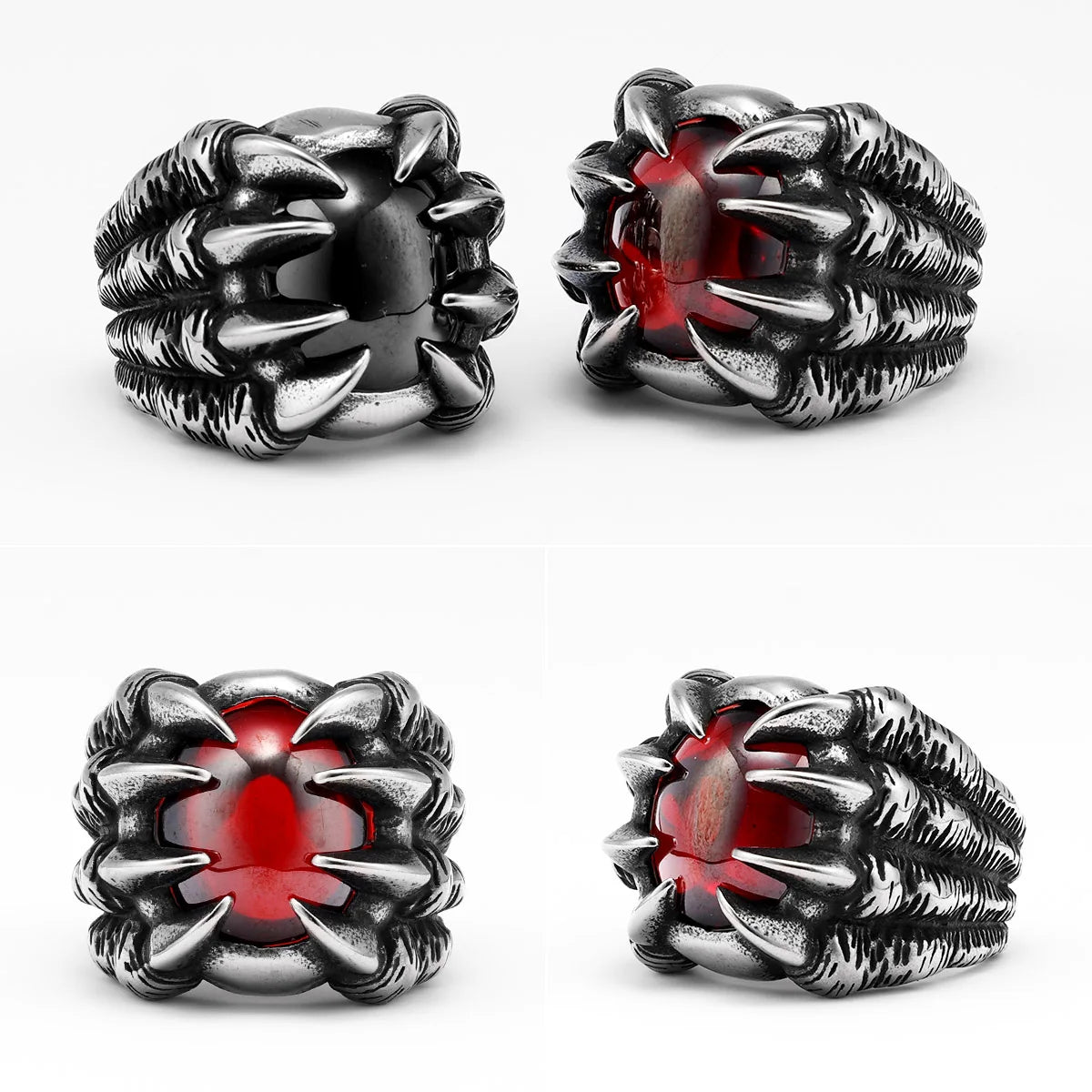 Dragon Claw Ring — Stainless Steel