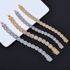 Tennis Chain Necklace Stainless Steel 10/12MM