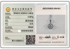 0.5ct-1.0ct VVS1 D Color Moissanite Necklace 925 Soild Sterling Sliver Chain with Certificate Fine Jewelry for Woman Jewelry