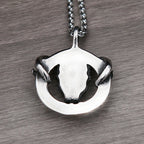 Skull Viking Steel Pendant Vintage Gothic 316L