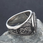 Viking Nordic Ring — 925 Silver