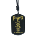 Tarot Black Pendant Necklace
