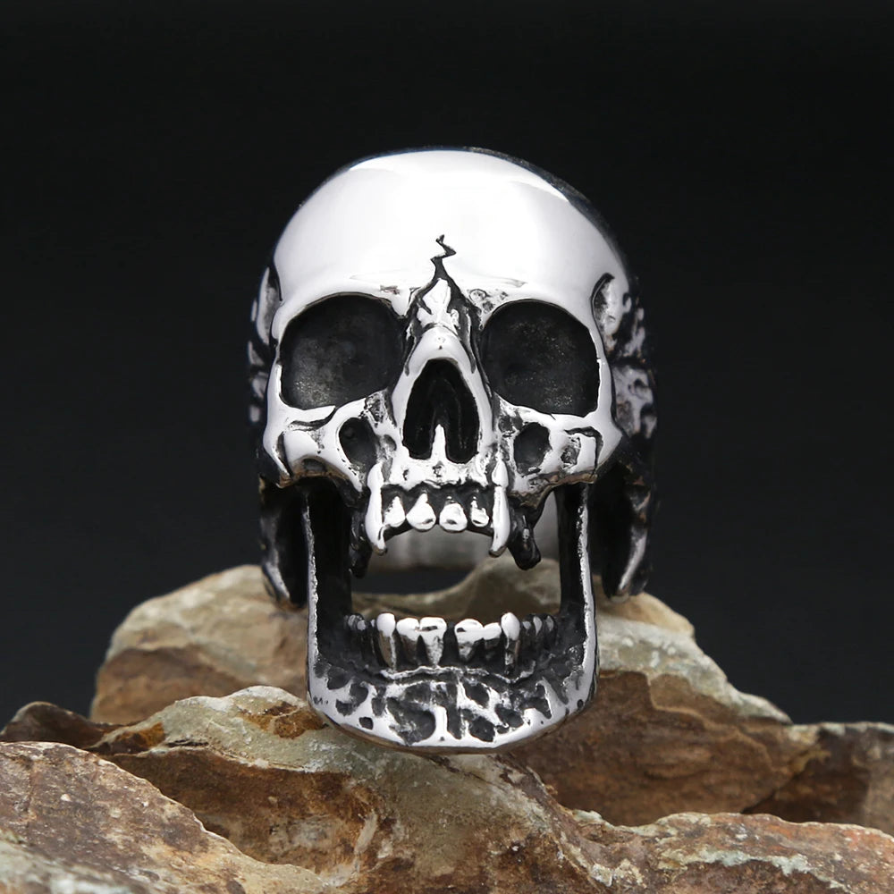 Skull Ring — Stainless Steel