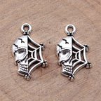 Boho Spider Web Charms Pendant Female Jewelry Bulk Cheapest Items