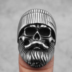Skull Rider Ring — Stainless Steel