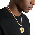 2026 Hip Hop Number 23 Pendant Necklace 4mm Rhinestone Tennis Chain Sparkling Punk Jewelry for Men Women Fashion Accessory Gift