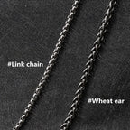 Vintage Viking Stainless Steel Viking Compass Necklace Pendant Men Chains Biker Nordic Odin Rune Pendant Amulet Jewelry