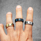 Eye of Horus Ring Stainless Steel