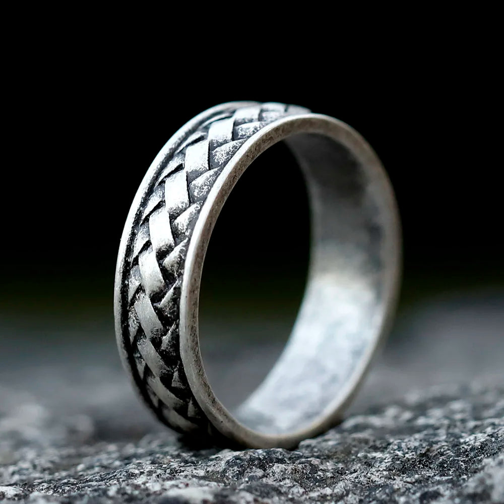 Simple Viking Ring for Men — 316L Stainless Steel