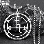 Lilith Demon Seal Necklace — Silver