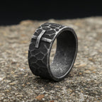 Cross Ring — 316L Stainless Steel