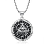 Eye of Providence Gold Pendant Necklace