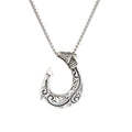 Viking Anchor Hook Pendant — Stainless Steel