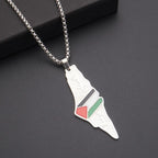 Palestine Flag Steel Pendant Series Palestinian